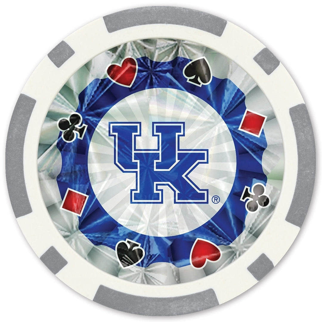 Kentucky Wildcats 20 Piece Collectible Poker Chips NCAA Casino Style 11.5g Image 2