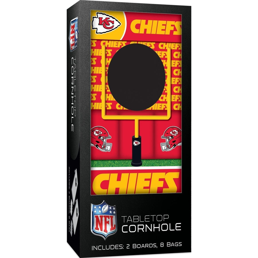 Kansas City Chiefs - NFL Tabletop Cornhole Image 1