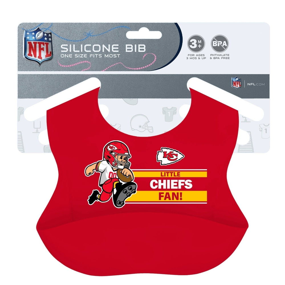 Kansas City Chiefs - NFL Silicone Bib Image 2