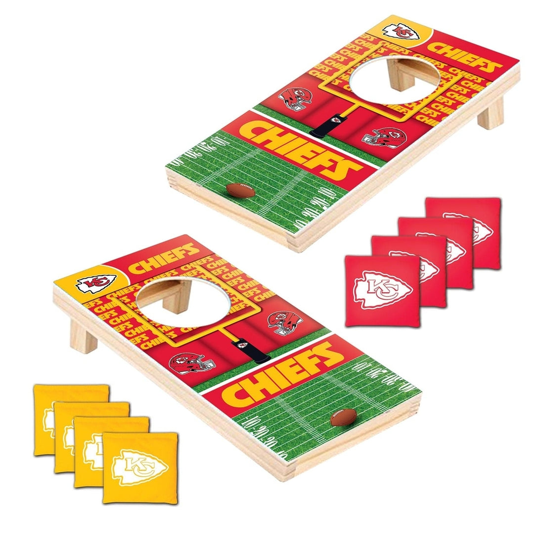 Kansas City Chiefs - NFL Tabletop Cornhole Image 2