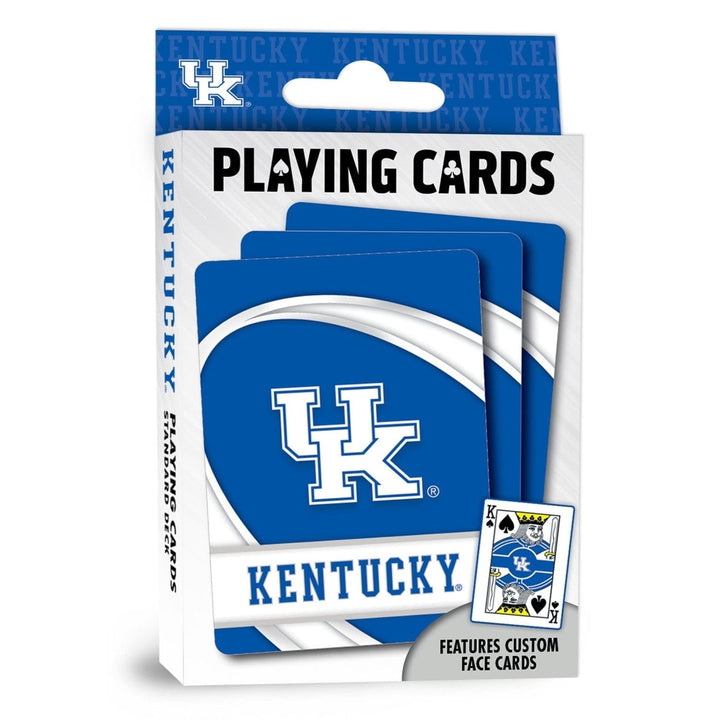 Kentucky Wildcats Playing Cards 54 Card Deck NCAA Officially Licensed Team Deck Image 1