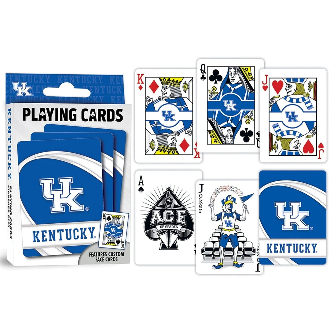 Kentucky Wildcats Playing Cards 54 Card Deck NCAA Officially Licensed Team Deck Image 3