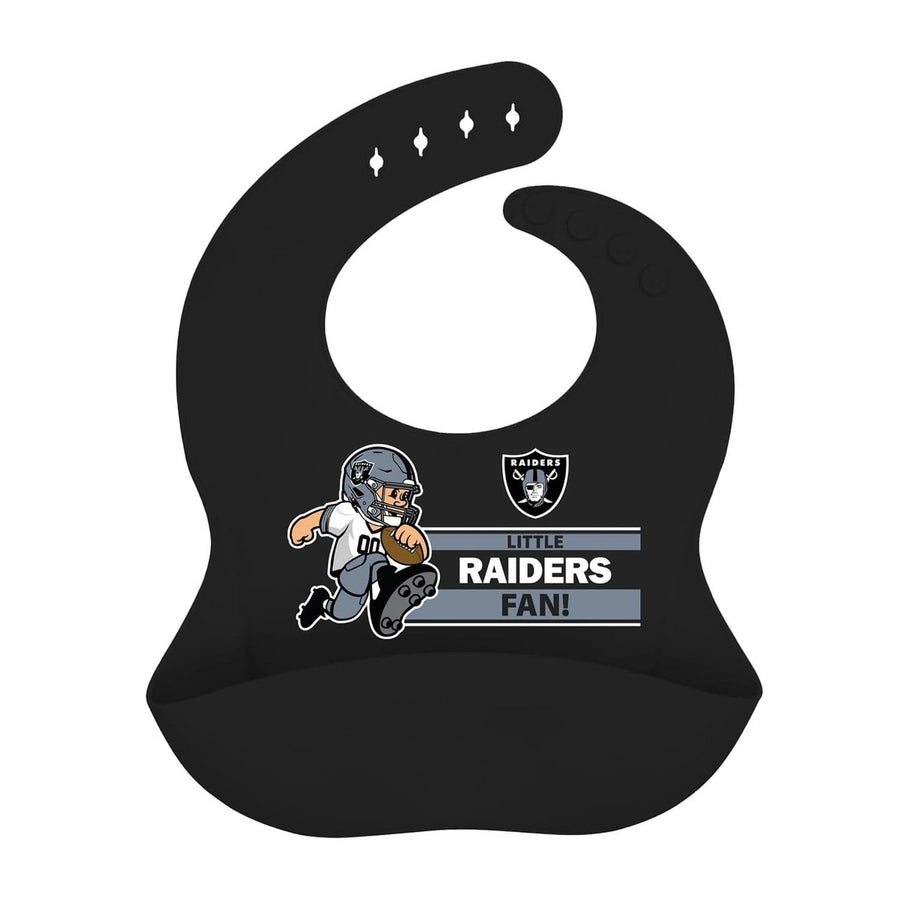 Las Vegas Raiders - NFL Silicone Bib Image 1