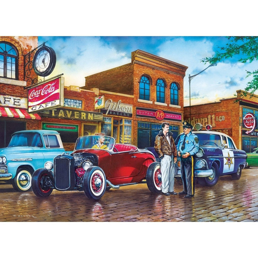 Hometown Heroes 1000 Piece Jigsaw Puzzle MasterPieces 19.25 x 26.75 US Made Image 2