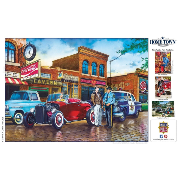 Hometown Heroes 1000 Piece Jigsaw Puzzle MasterPieces 19.25 x 26.75 US Made Image 4