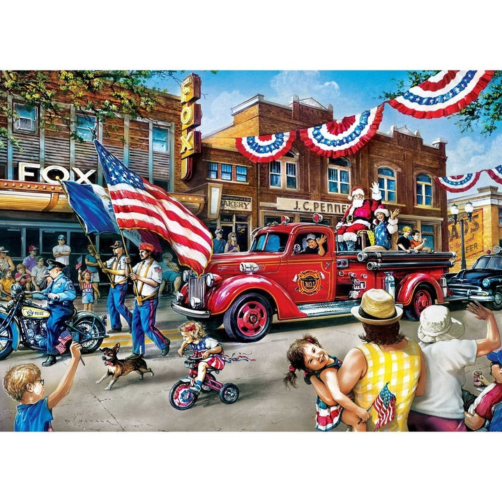 Hometown Heroes - Parade Day 1000 Piece Jigsaw Puzzle Image 2