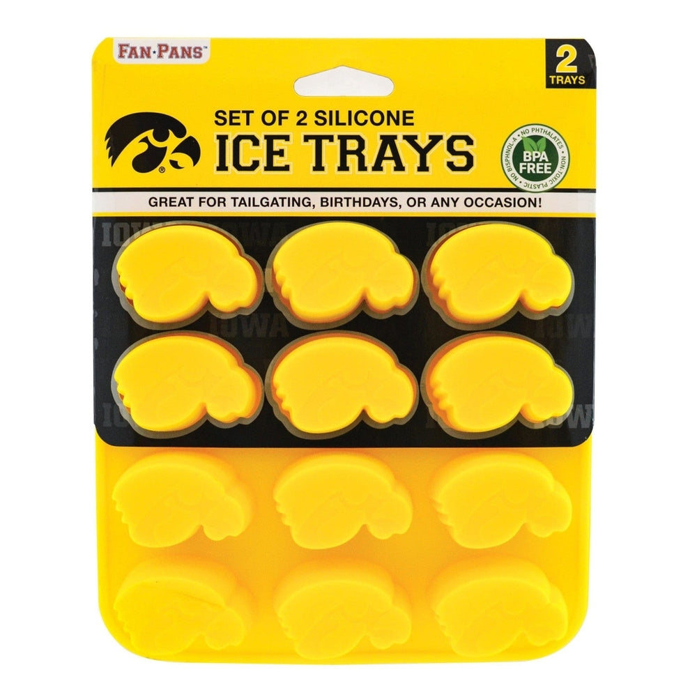 Iowa Hawkeyes Silicone Ice Cube Tray Food-Grade Candy Mold Team Color 450F Image 2