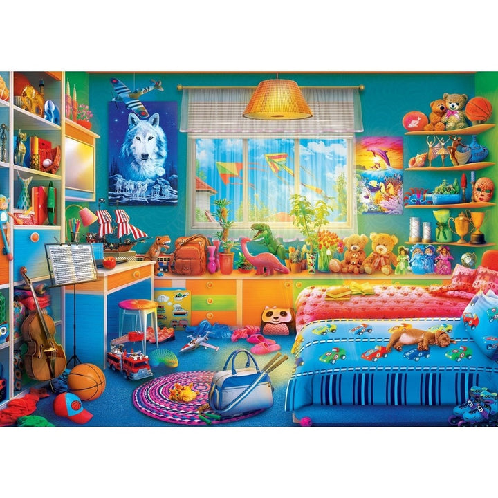 MasterPieces Home Sweet Home Annies Hideaway 500PC Jigsaw Puzzle 21x15 Recycled Image 2