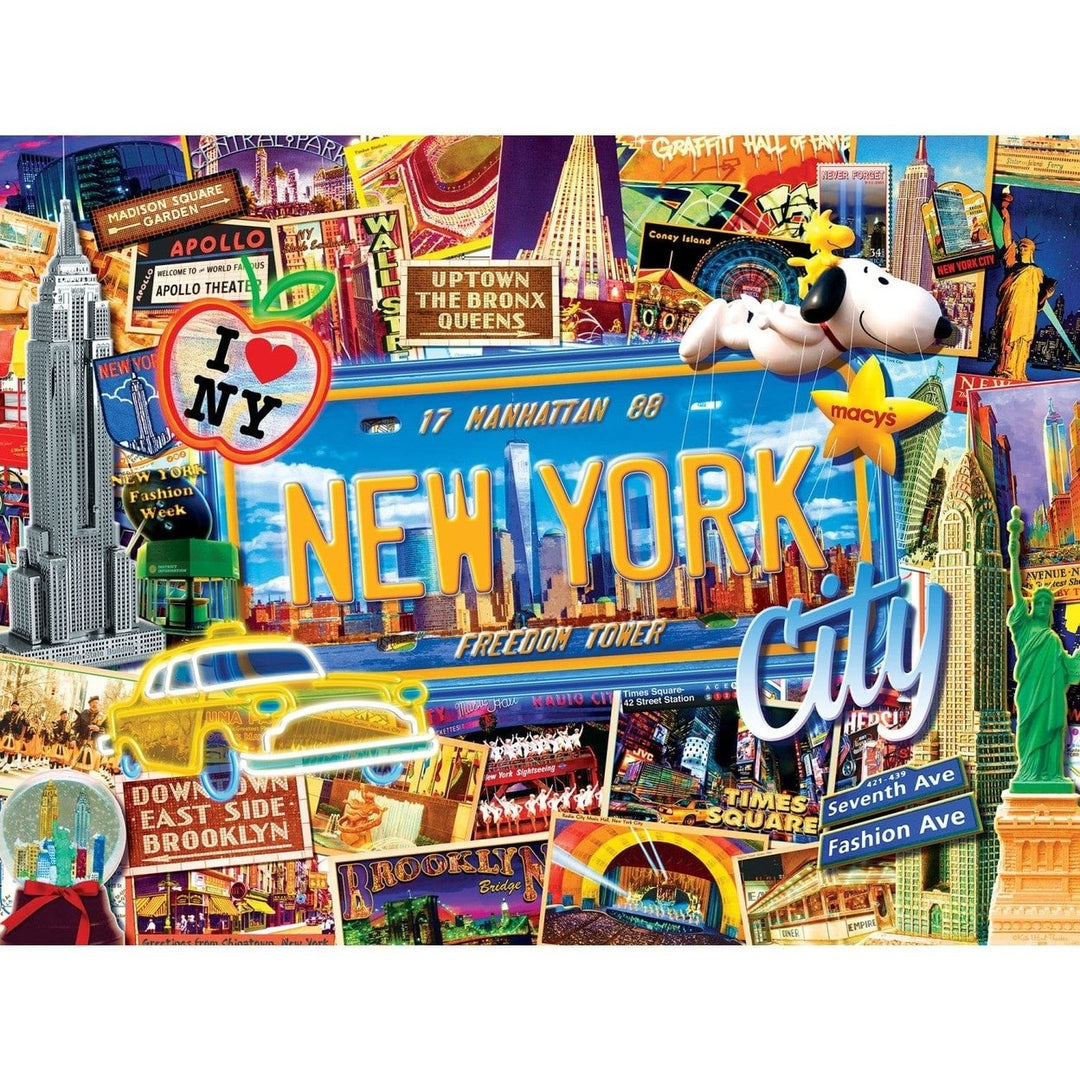 MasterPieces York 550 Piece Jigsaw Puzzle Eco-Friendly 24 x 18 Inches Image 2