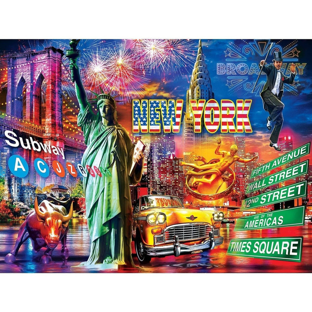 MasterPieces 550 Piece York City Jigsaw Puzzle 24 x 18 Eco-Friendly Chipboard Image 2