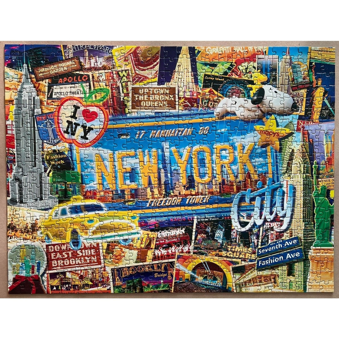 MasterPieces York 550 Piece Jigsaw Puzzle Eco-Friendly 24 x 18 Inches Image 6