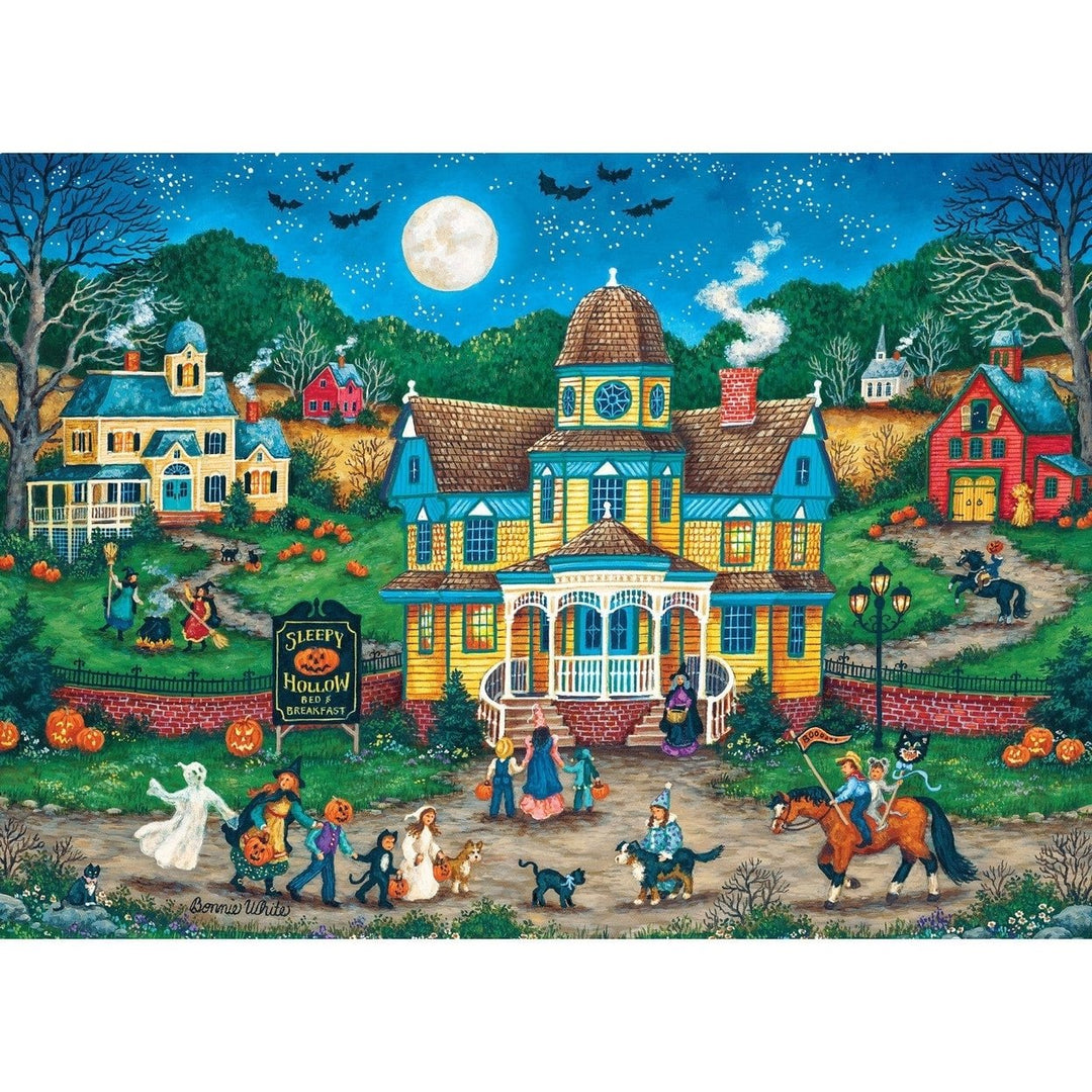 Halloween - The Tag Along 1000 Piece Jigsaw Puzzle Image 2