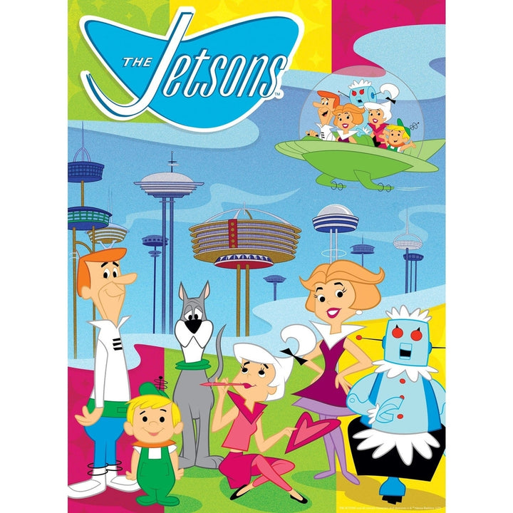 Hanna-Barbera 500 Piece Jigsaw Puzzles Scooby Doo Jetsons Flintstones 3 Pack Image 4