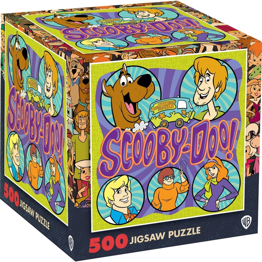 Hanna-Barbera Scooby-Doo 500 Piece Jigsaw Puzzle Vintage Cartoon Collectible Image 1