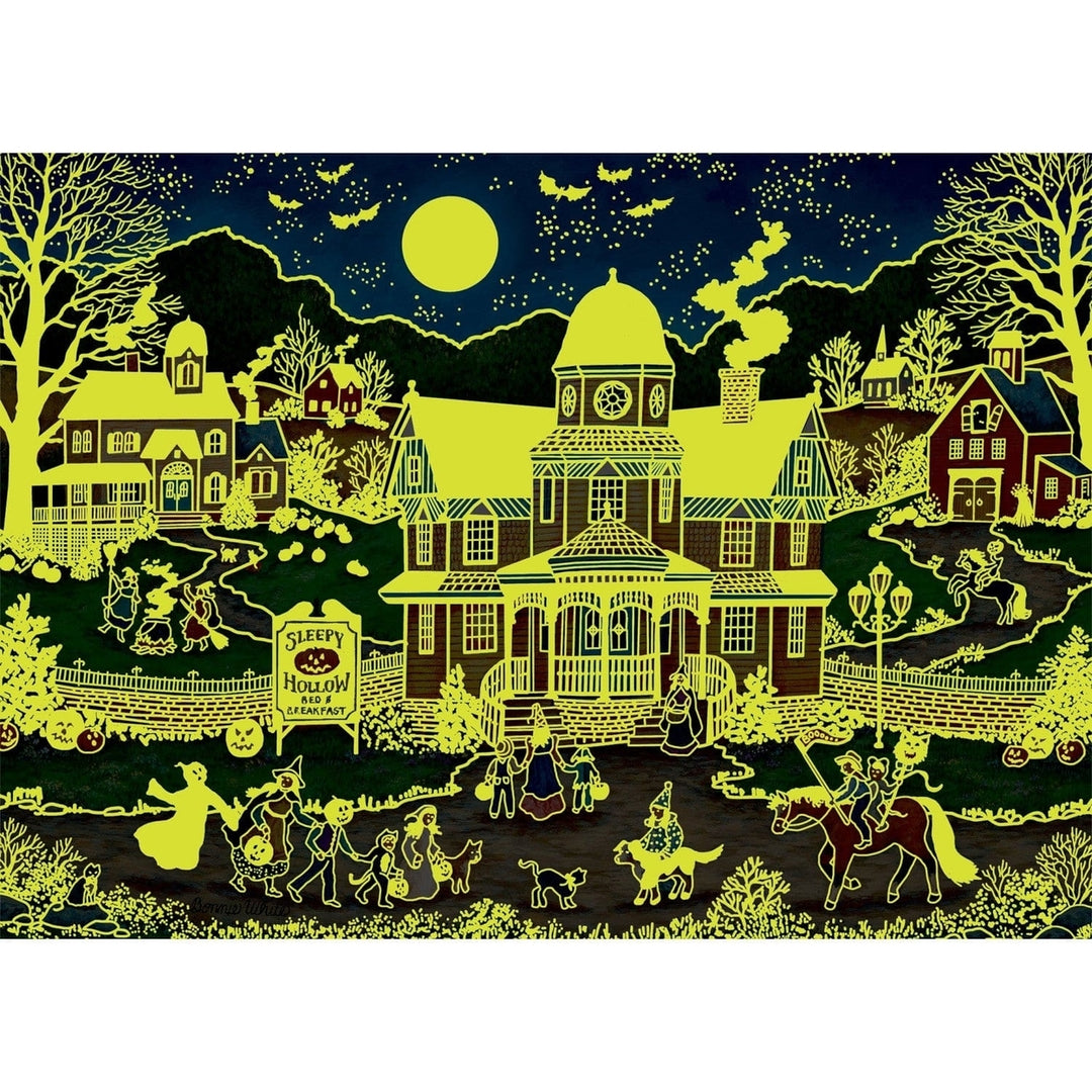 Halloween - The Tag Along 1000 Piece Jigsaw Puzzle Image 4