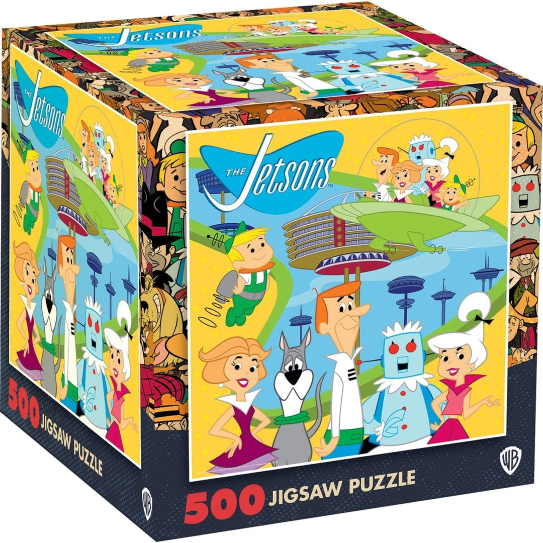 Hanna-Barbera The Jetsons 500 Piece Jigsaw Puzzle Space Age Family Fun Image 1