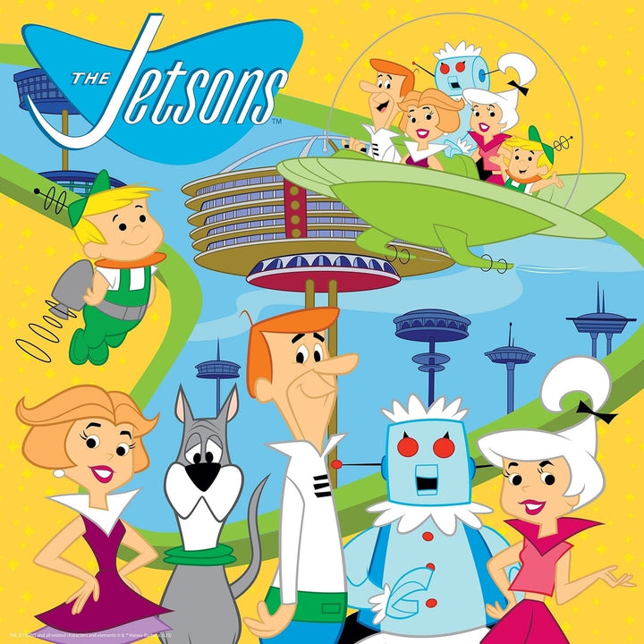 Hanna-Barbera The Jetsons 500 Piece Jigsaw Puzzle Space Age Family Fun Image 2