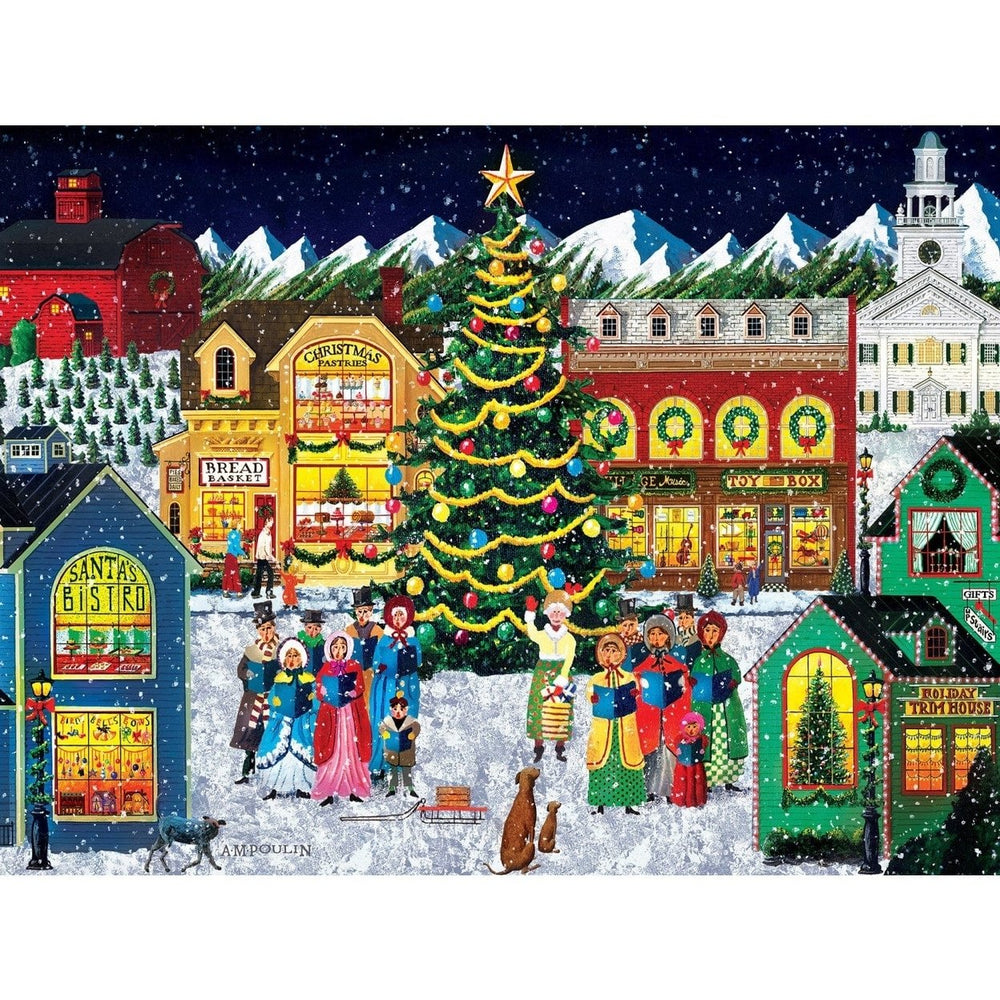 MasterPieces Holiday Harmony 300 Piece EZ Grip Jigsaw Puzzle 18x24 Christmas Design Image 2