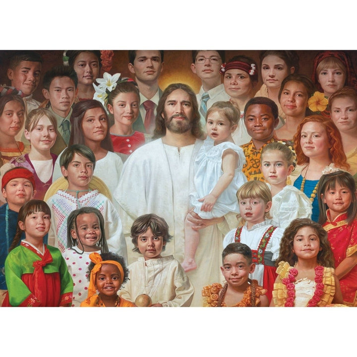 He Watches Over Us 1000 Piece Jigsaw Puzzle Jesus Christ Shepherd Faith Image 2