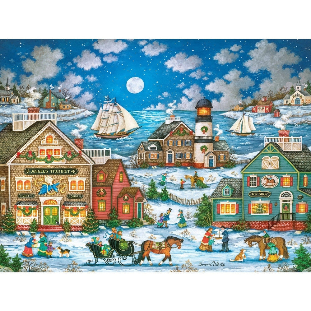 Heartland 550 Piece Jigsaw Puzzle by Bonnie White 24 x 18 Inch Recycled Material Image 2