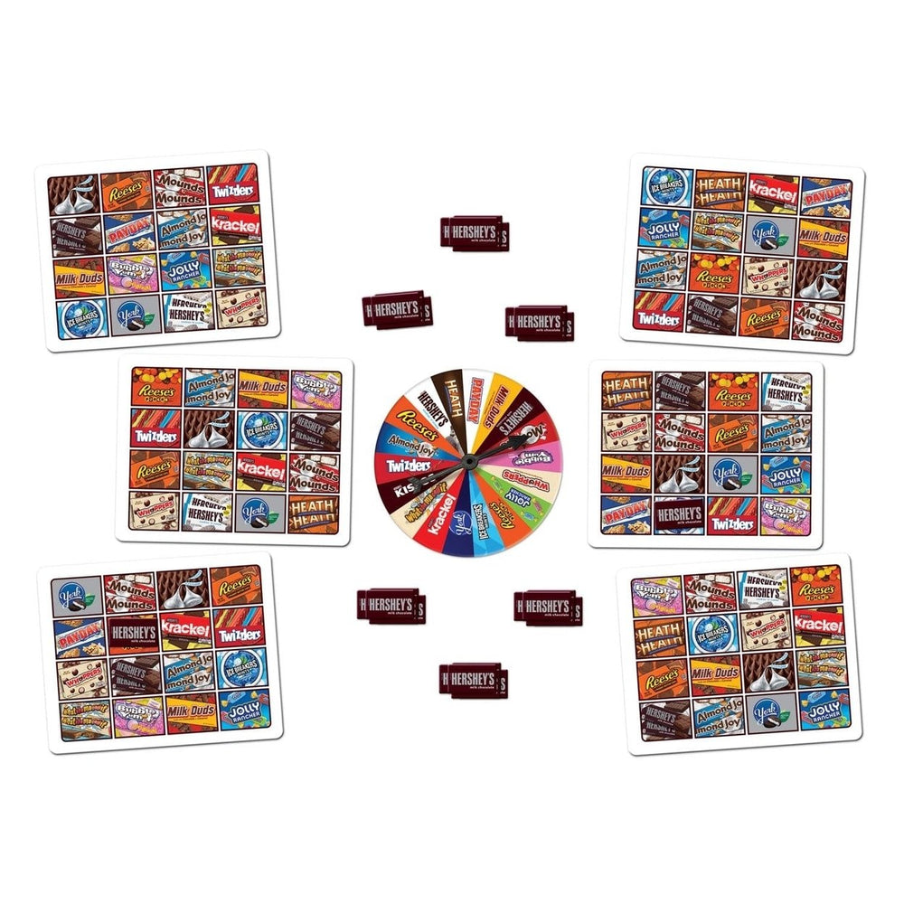 Hersheys Bingo Game Family Game for 2-6 Players Sweet Treats Fun Ages 3 Up Image 2