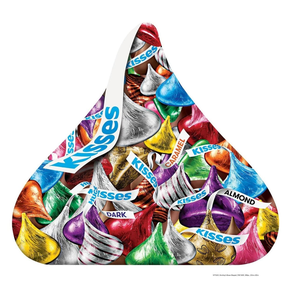 Hersheys Kisses 500 Piece Shaped Jigsaw Puzzle 23" x 21" Recycled Material Image 2