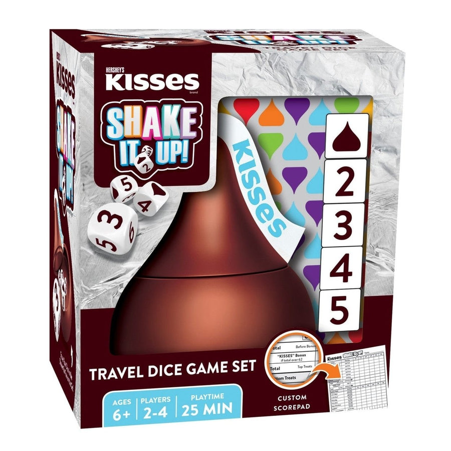 Hersheys Kisses Shake It Up Dice Game Collectible Travel Game for Chocolate Fans Image 1