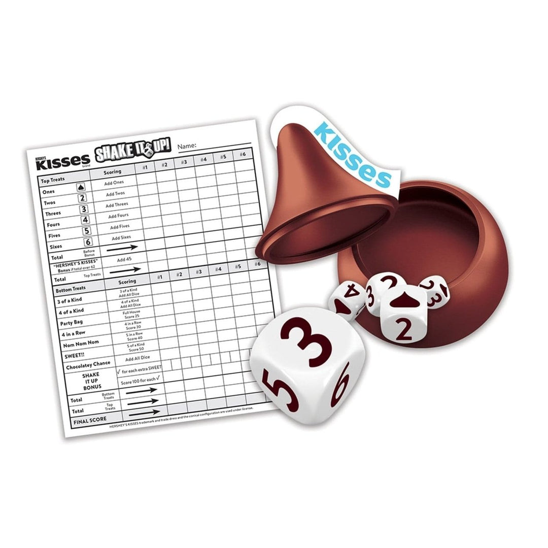 Hersheys Kisses Shake It Up Dice Game Collectible Travel Game for Chocolate Fans Image 2