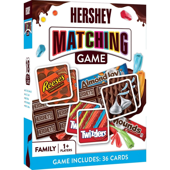 Hersheys Matching Game Family Card Game for Kids and Adults Fun Memory Game Image 1