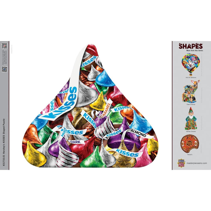 Hersheys Kisses 500 Piece Shaped Jigsaw Puzzle 23" x 21" Recycled Material Image 4