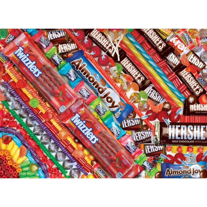 Hersheys 1000 Piece Jigsaw Puzzle Sweet Tooth Fix Recycled Material 19.25"x26.75" Image 2