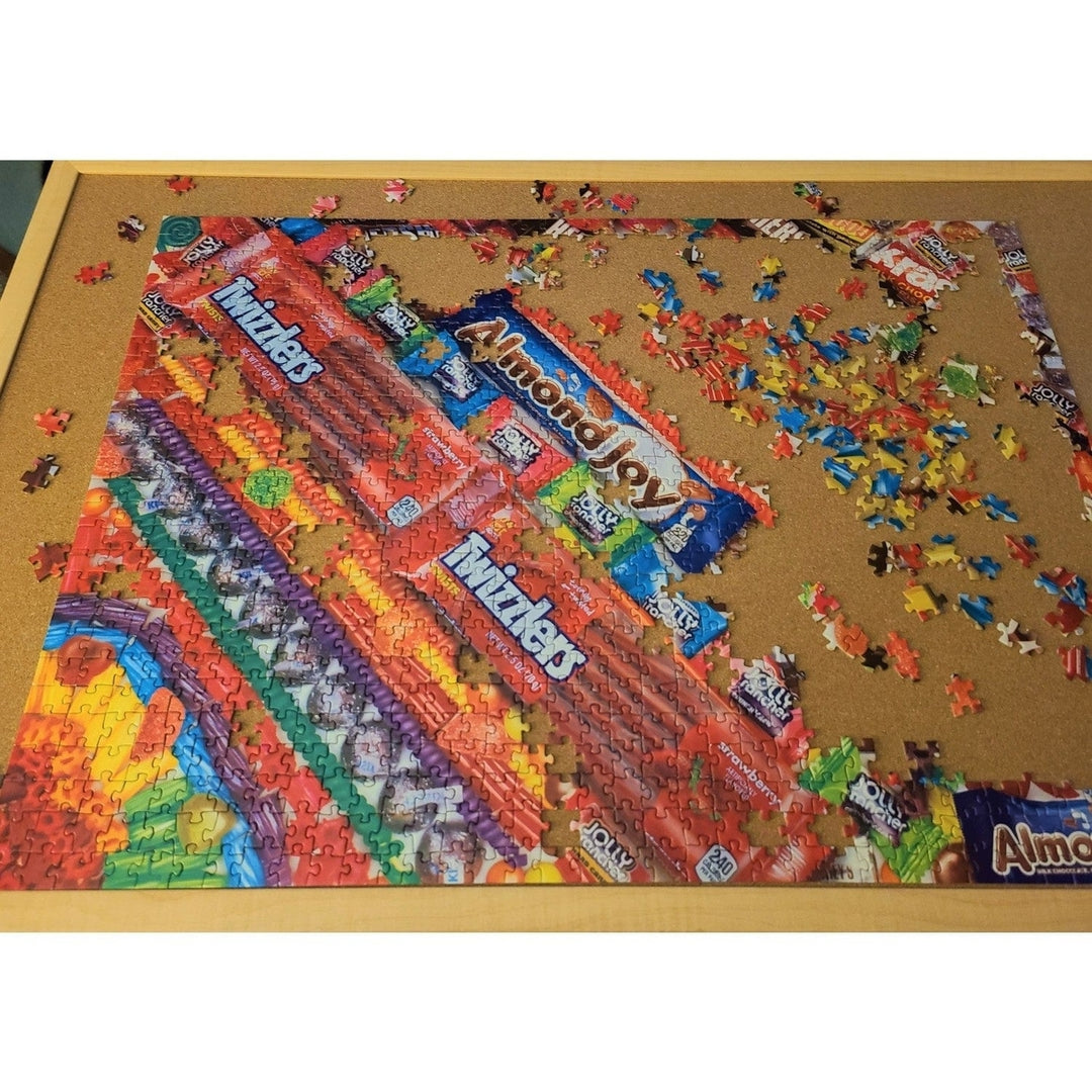 Hersheys 1000 Piece Jigsaw Puzzle Sweet Tooth Fix Recycled Material 19.25"x26.75" Image 6