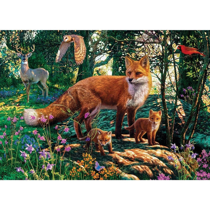 Hidden Images - The Woodlands 500 Piece Jigsaw Puzzle Image 2