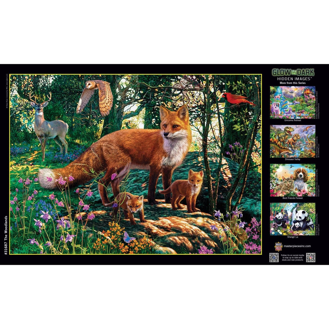 Hidden Images - The Woodlands 500 Piece Jigsaw Puzzle Image 4