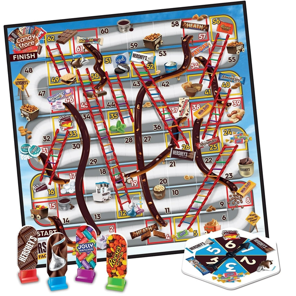 Hersheys - Slides and Ladders Board Game Image 2