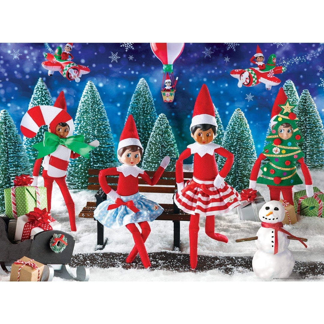 Elf on the Shelf Puzzle 60 Piece 19x14 Christmas Fun for Ages 5 Plus Image 2