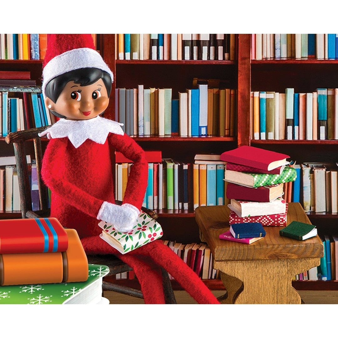 Elf on the Shelf 4-Pack Jigsaw Puzzles 100 Pieces Kids Fun Holiday Activity Image 4