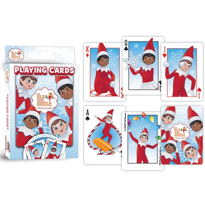 Elf on the Shelf Playing Cards 54 Card Deck Officially Licensed Christmas Theme Image 3