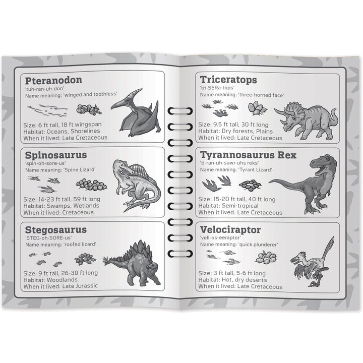 MasterPieces Jr. Ranger Dino Tracks Card Game for Kids 39 Illustrated Cards Image 4