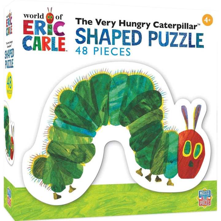 Eric Carle - The Very Hungry Caterpillar 48 Piece Shaped Puzzle Image 1