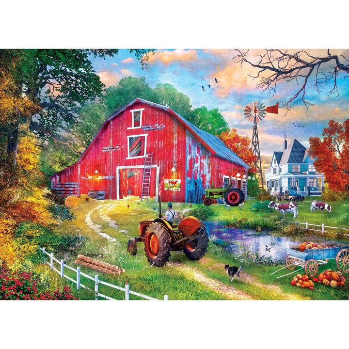 MasterPieces 1000 Piece Jigsaw Puzzle Farm and Country Homestead 19.25 x 26.75 In Image 2