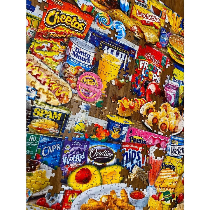 MasterPieces 1000 Piece Flashbacks Kids Favorite Foods Jigsaw Puzzle 19.25x26.75 Image 6