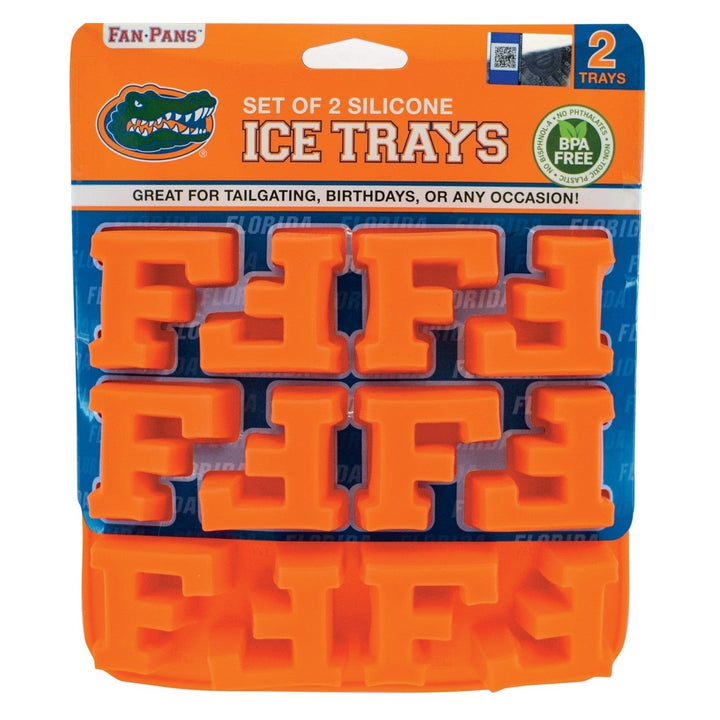 Florida Gators Silicone Ice Cube Tray Team Color Freezer Mold for Candy Gelatin Image 2