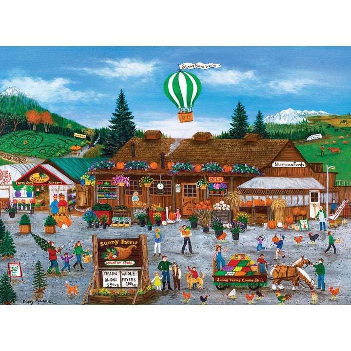 MasterPieces 12 Pack Folk Art Jigsaw Puzzle Bundle 100 300 500 Pieces Recycled Image 6