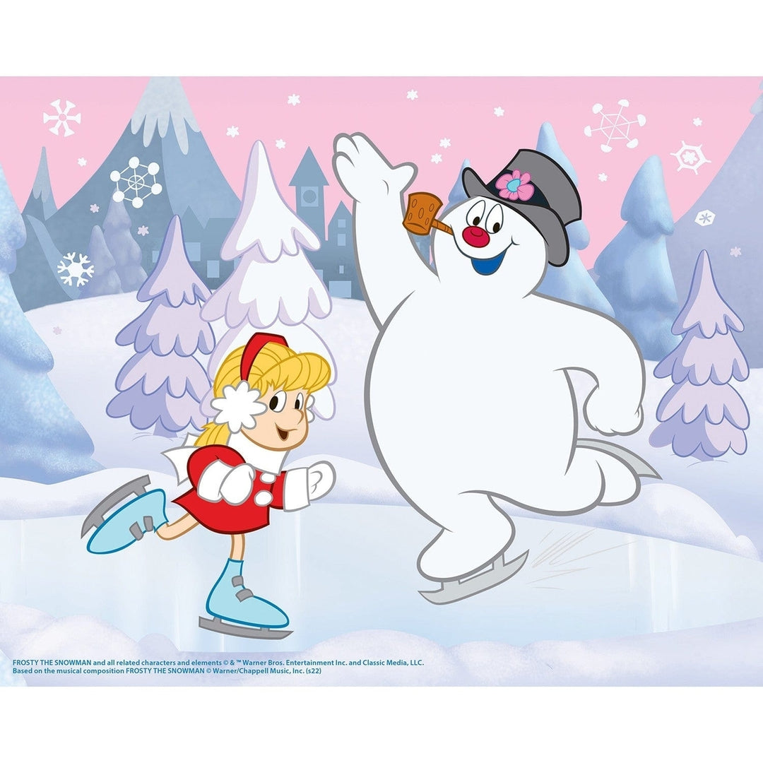 Frosty the Snowman 4-Pack 100 Piece Kids Jigsaw Puzzles 8x10 Holiday Fun Image 6