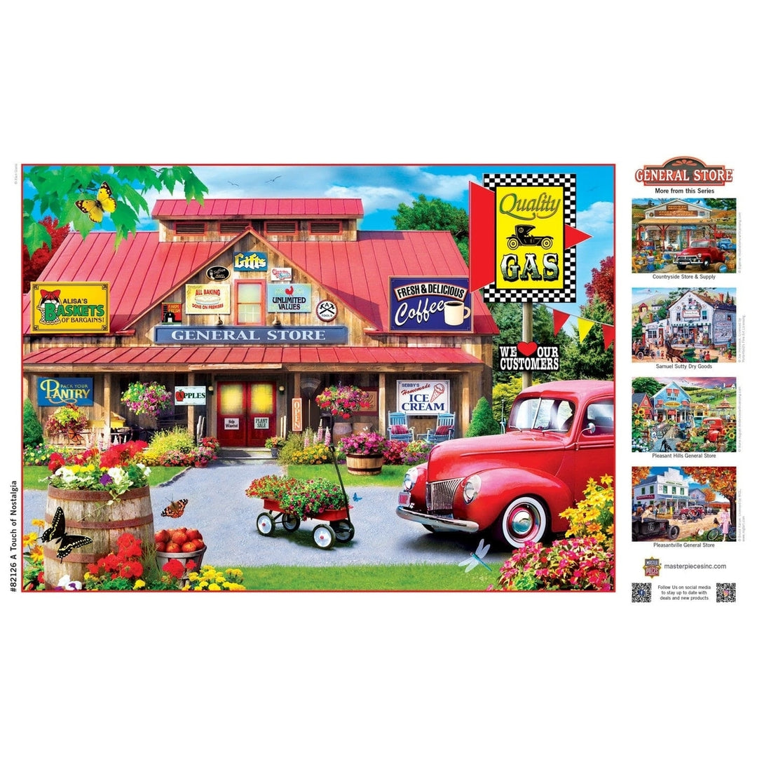 MasterPieces 1000 Piece Jigsaw Puzzle General Store 19.25x26.75 Recycled Material Image 4