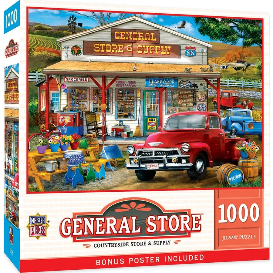 General Store - Countryside Store and Supply 1000 Piece Jigsaw Puzzle Image 1