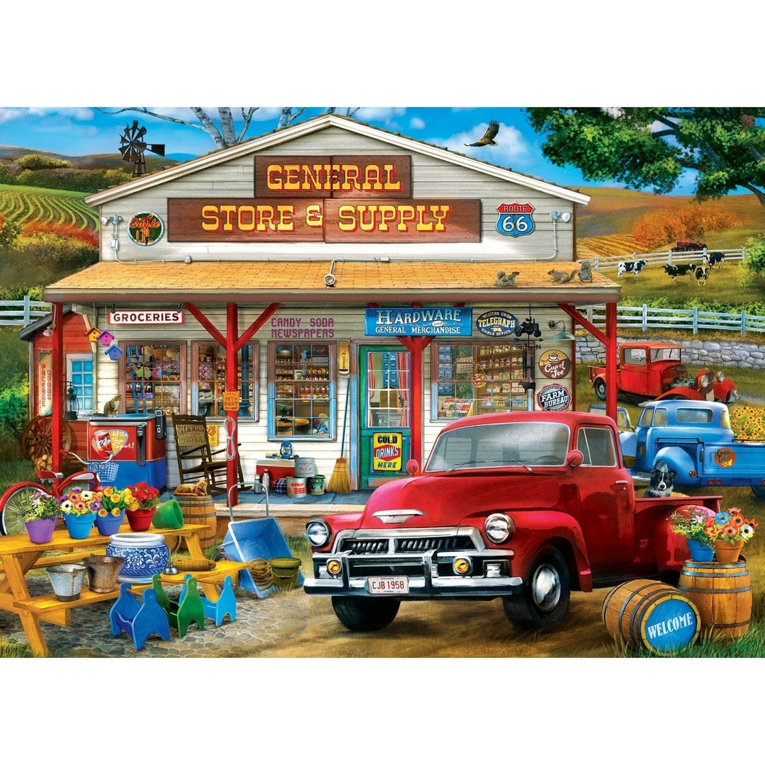 General Store - Countryside Store and Supply 1000 Piece Jigsaw Puzzle Image 2