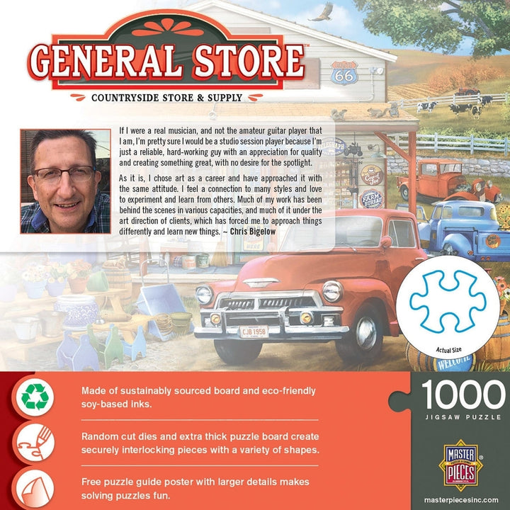 General Store - Countryside Store and Supply 1000 Piece Jigsaw Puzzle Image 3