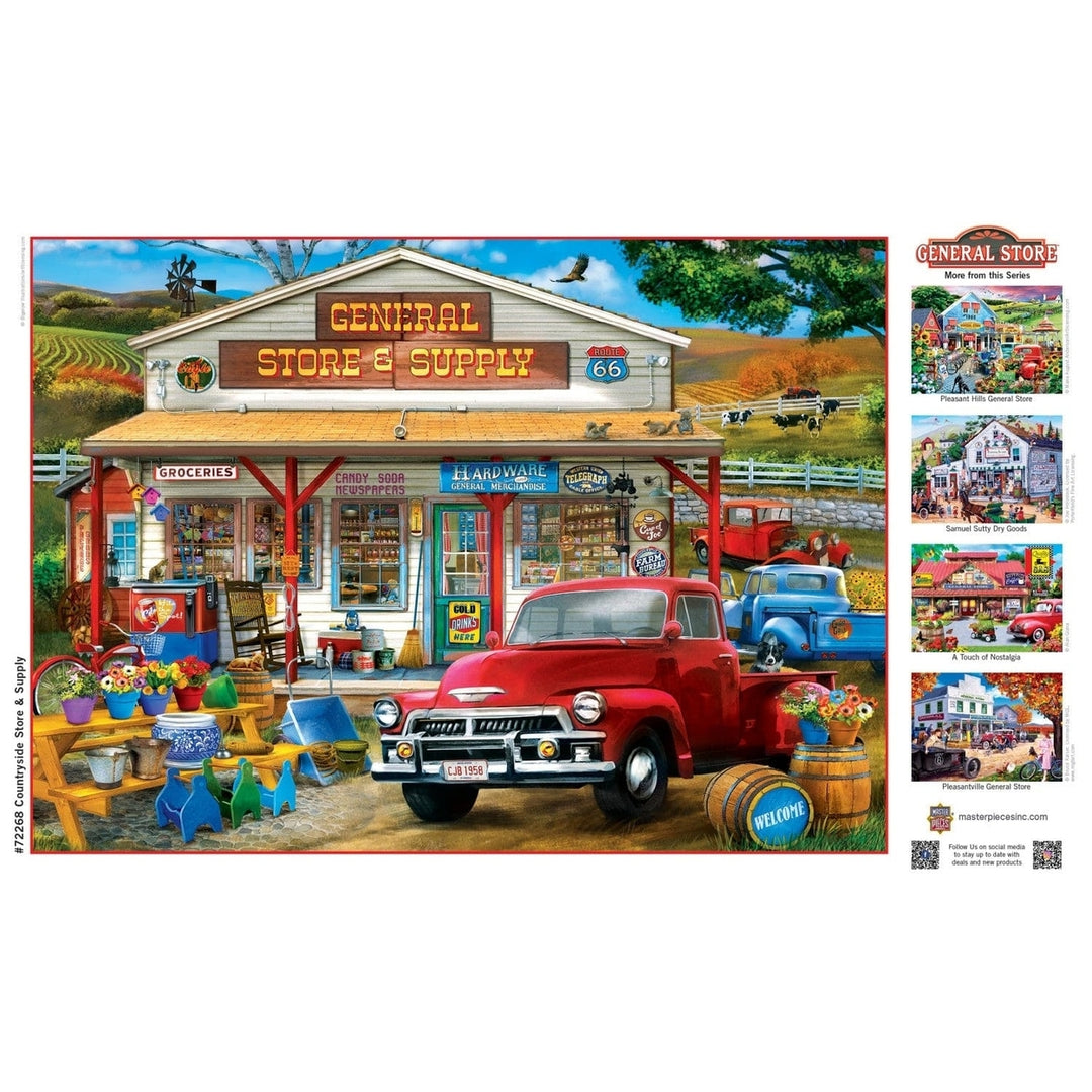 General Store - Countryside Store and Supply 1000 Piece Jigsaw Puzzle Image 4